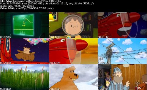 دانلود انیمیشن Adventures on the Red Plane 2016 با لینک مستقیم