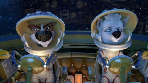 دانلود زیرنویس فارسی انیمیشن Space Dogs Adventure to the Moon 2016