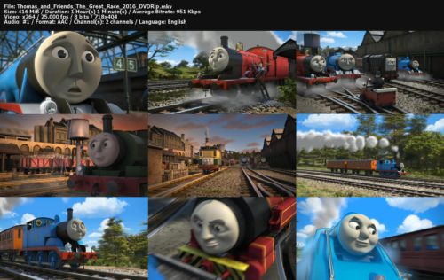 دانلود انیمیشن Thomas & Friends: The Great Race 2016 با لینک مستقیم