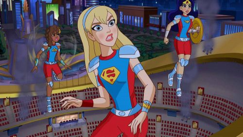 دانلود انیمیشن DC Super Hero Girls: Intergalactic Games 2017 با کیفیت فول اچ دی