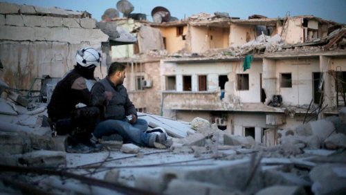 دانلود مستند Last Men in Aleppo 2017