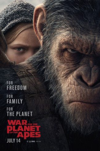 دانلود فیلم نبرد برای سیاره میمون ها 2017