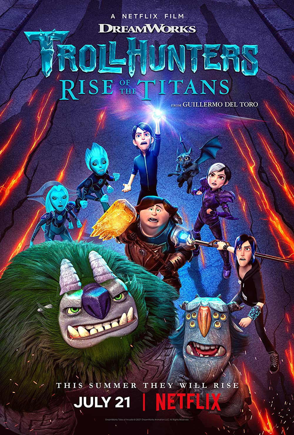 دانلود فیلم Trollhunters: Rise of the Titans 2021