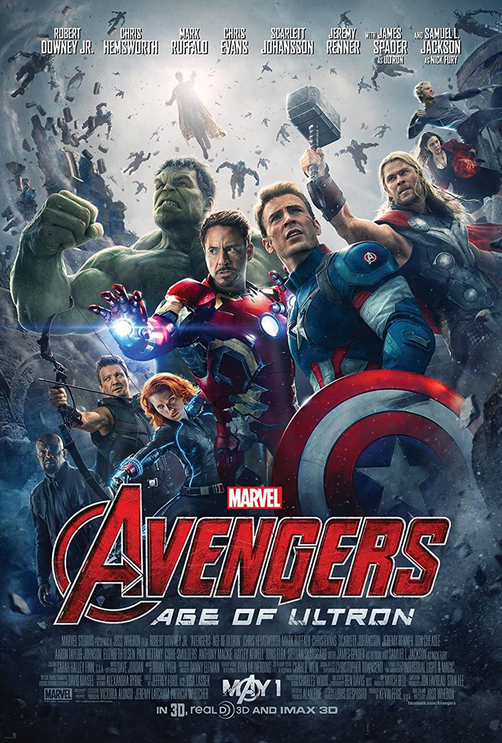 دانلود فیلم Avengers: Age of Ultron 2015