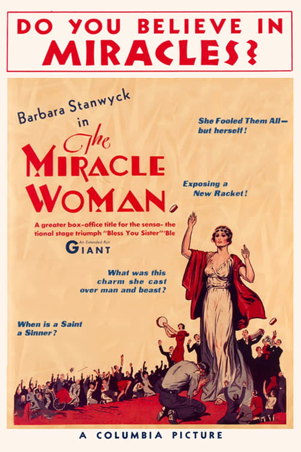 دانلود فیلم The Miracle Woman 1931