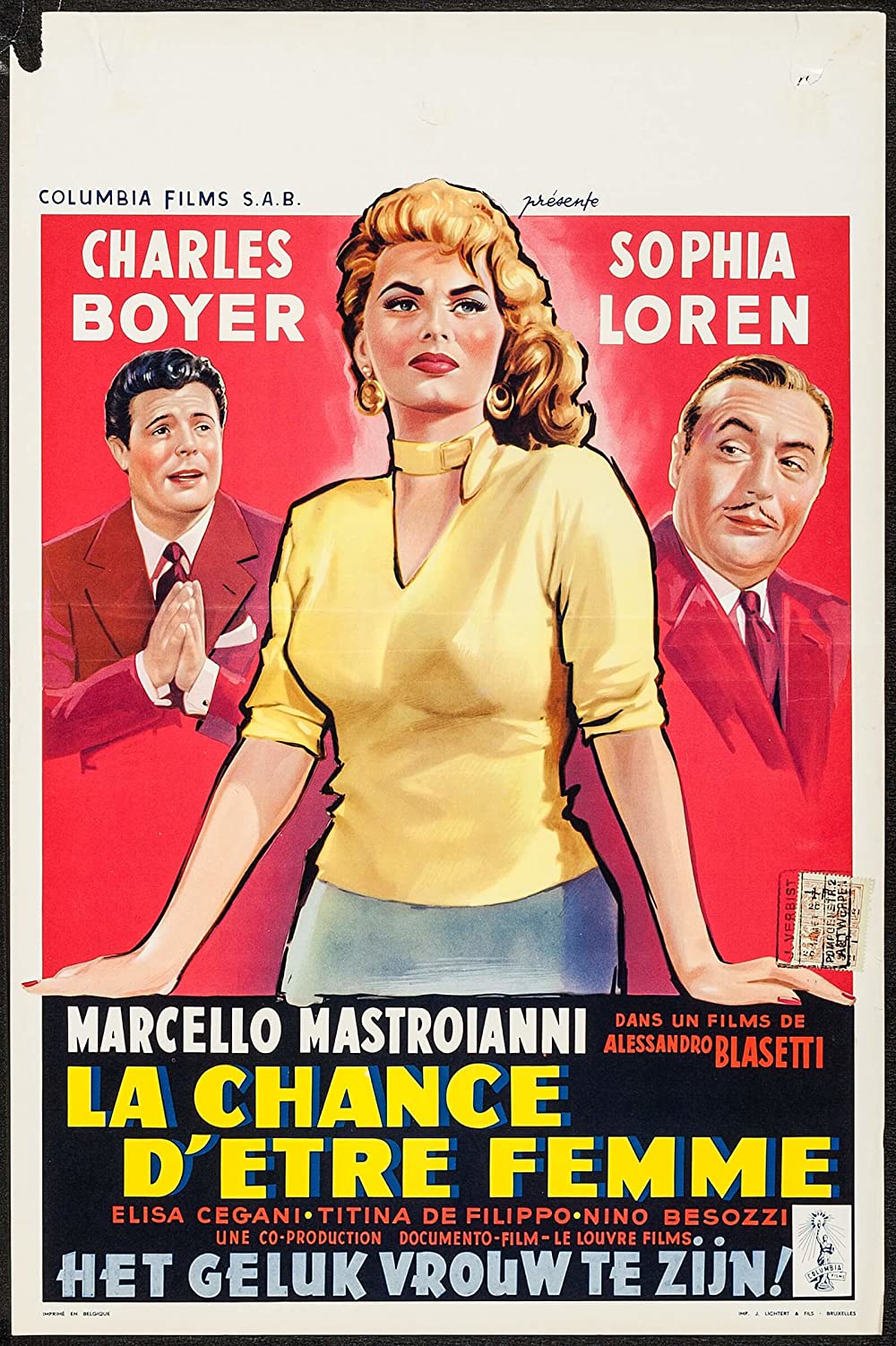 دانلود فیلم La fortuna di essere donna 1956